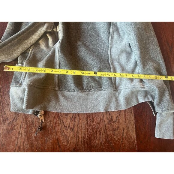 Lululemon Special Edition Hoodie Women's Small Detachable Sleeves Gray - Picture 10 of 10